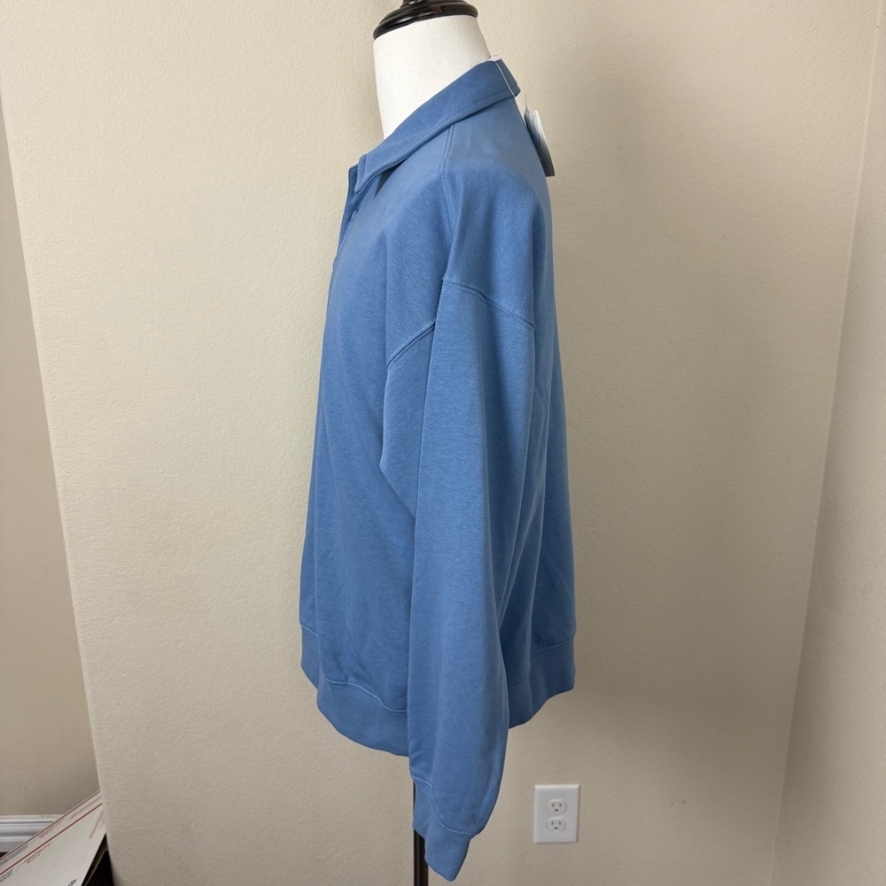 NWT - Fabletics Year Round Terry Polo Sweatshirt | Womens | M - Picture 10 of 12
